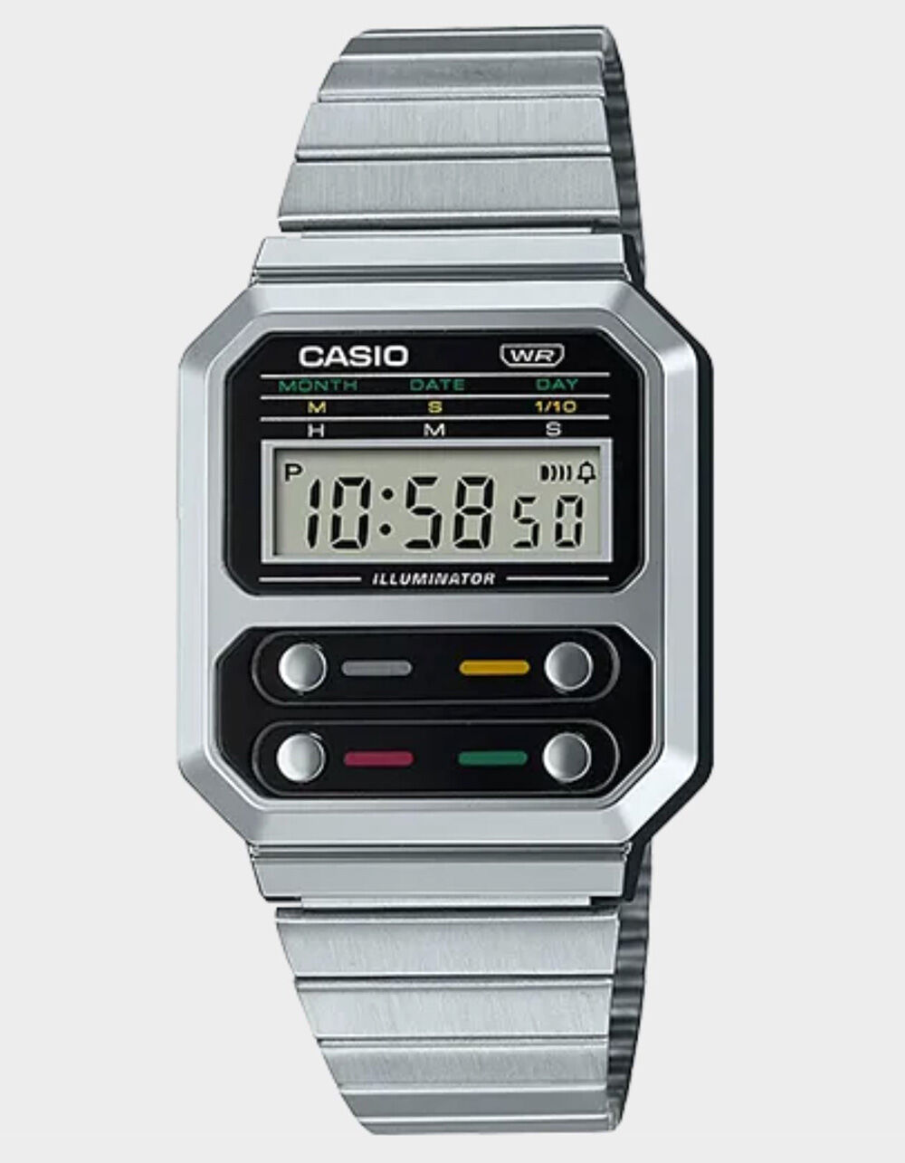 CASIO Vintage A100WE-1AVT Silver Watch