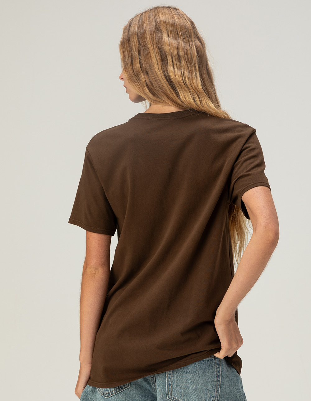RIP CURL Y2K Seascape Womens Relaxed Tee - BROWN