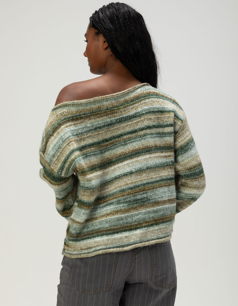 RHYTHM Coastline Womens Sweater - FOREST