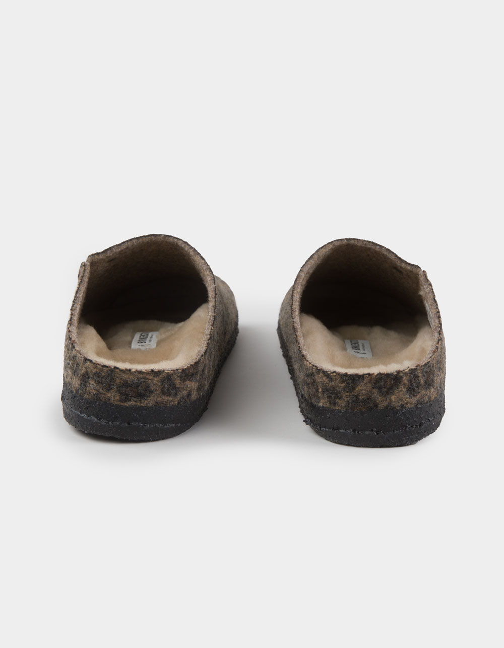 BIRKENSTOCK Zermatt Womens Slippers - LEOPARD