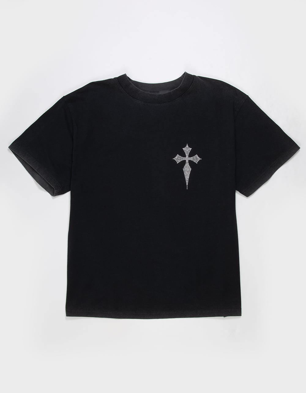 CVLA Faith Mens Boxy Tee - WASHED BLACK