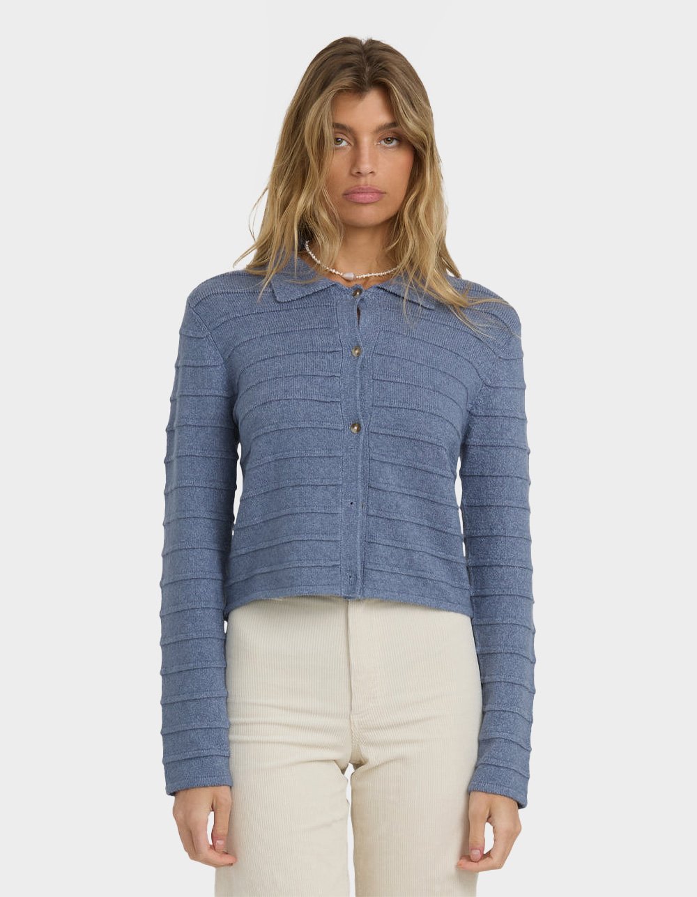 BILLABONG Ayla Sky Womens Cardigan - BLUE