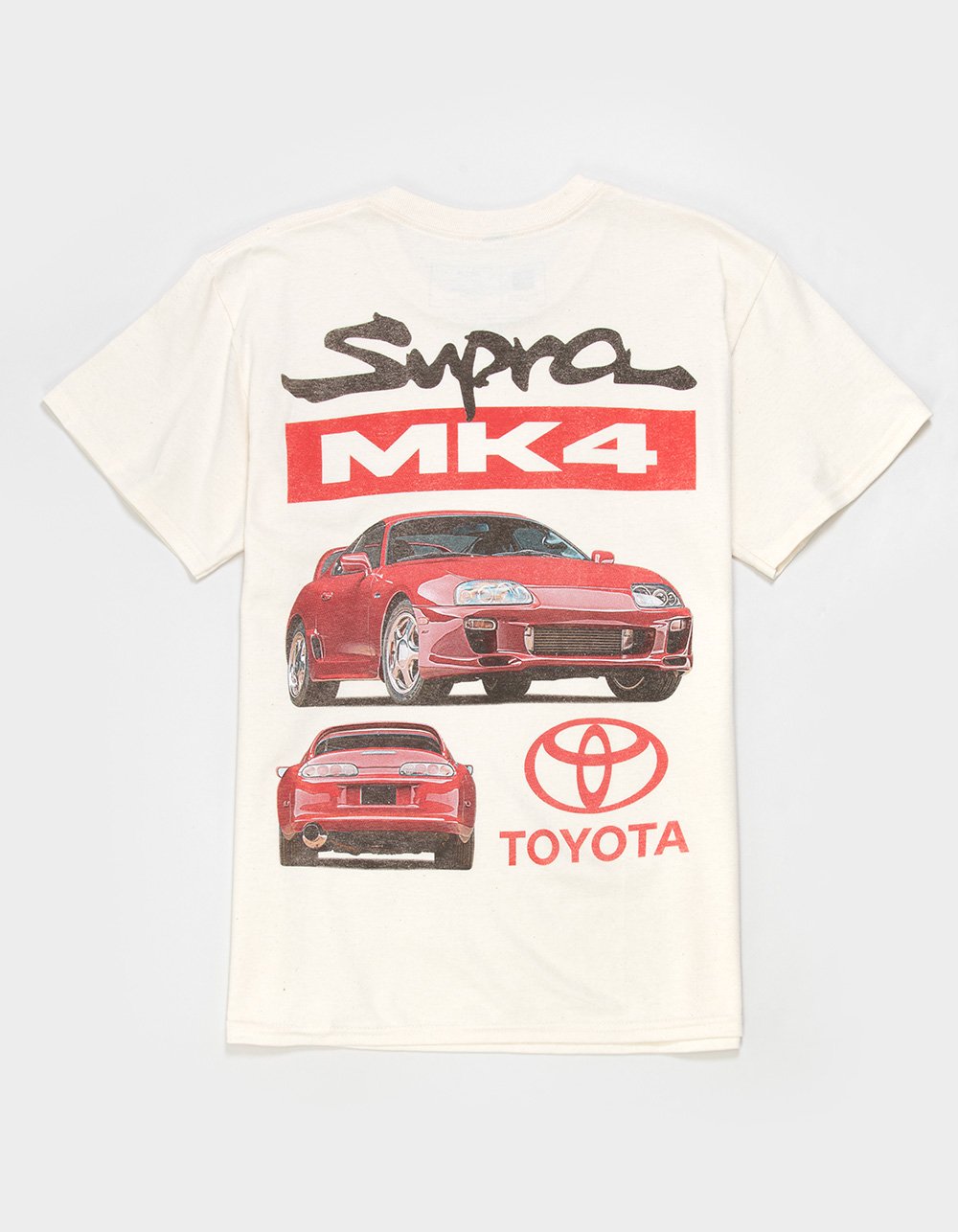 TOYOTA Supra MK4 Boys Tee - NATURAL