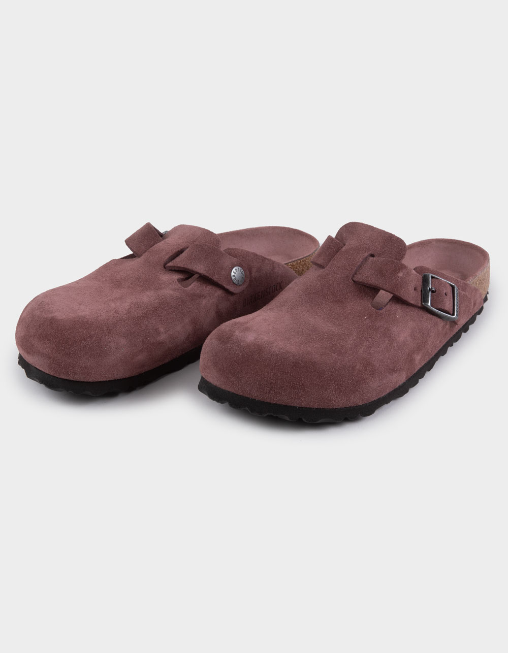 BIRKENSTOCK Boston Soft Footbed Womens Clogs - RED