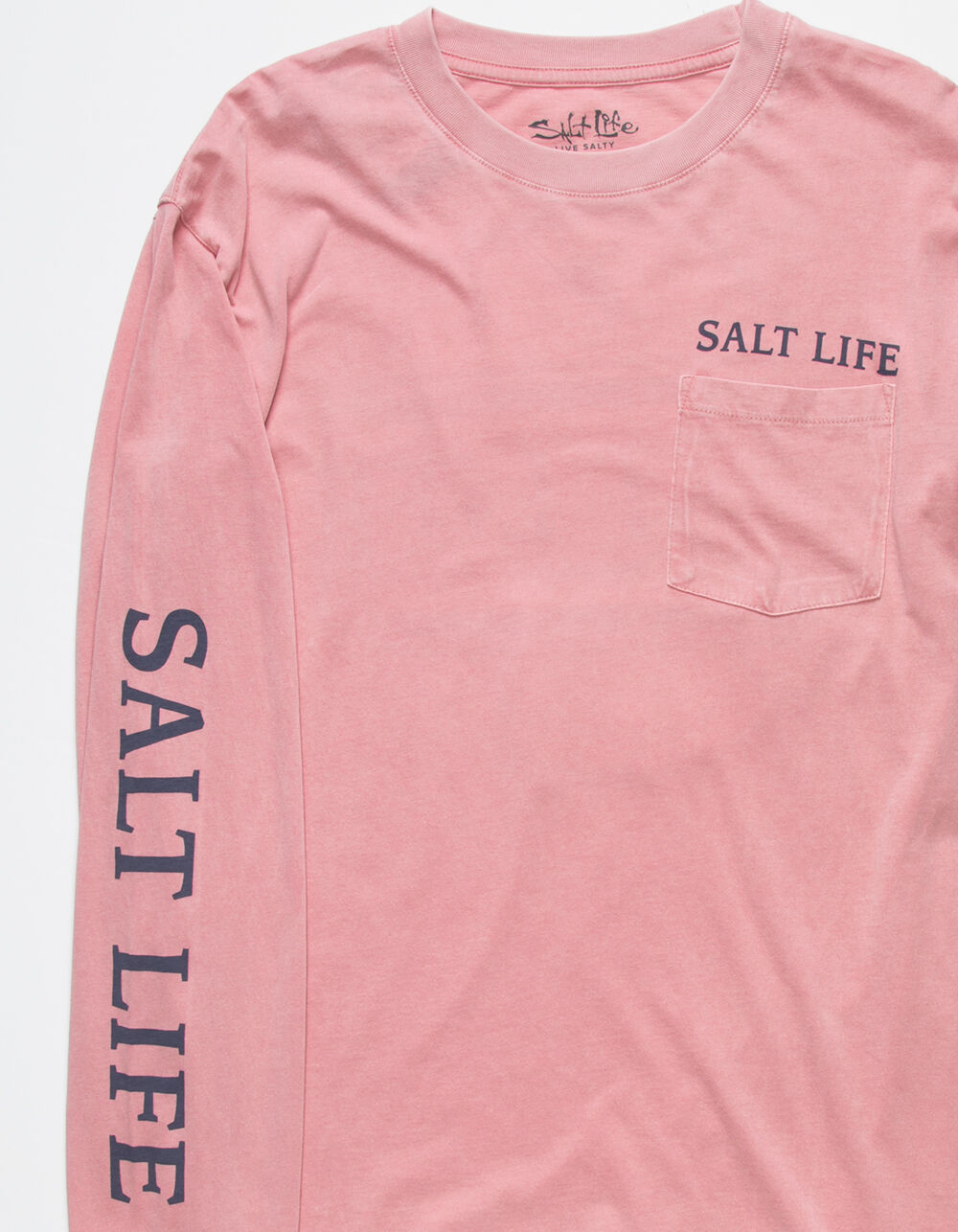 SALT LIFE Fish Trippin Mens Tee - MAUVE | Tillys