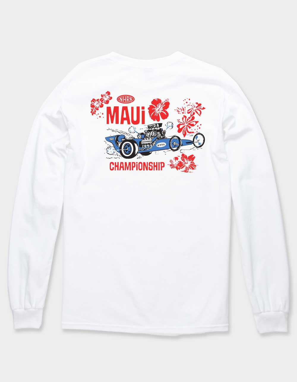 NHRA Maui Championship Unisex Long Sleeve Tee - WHITE