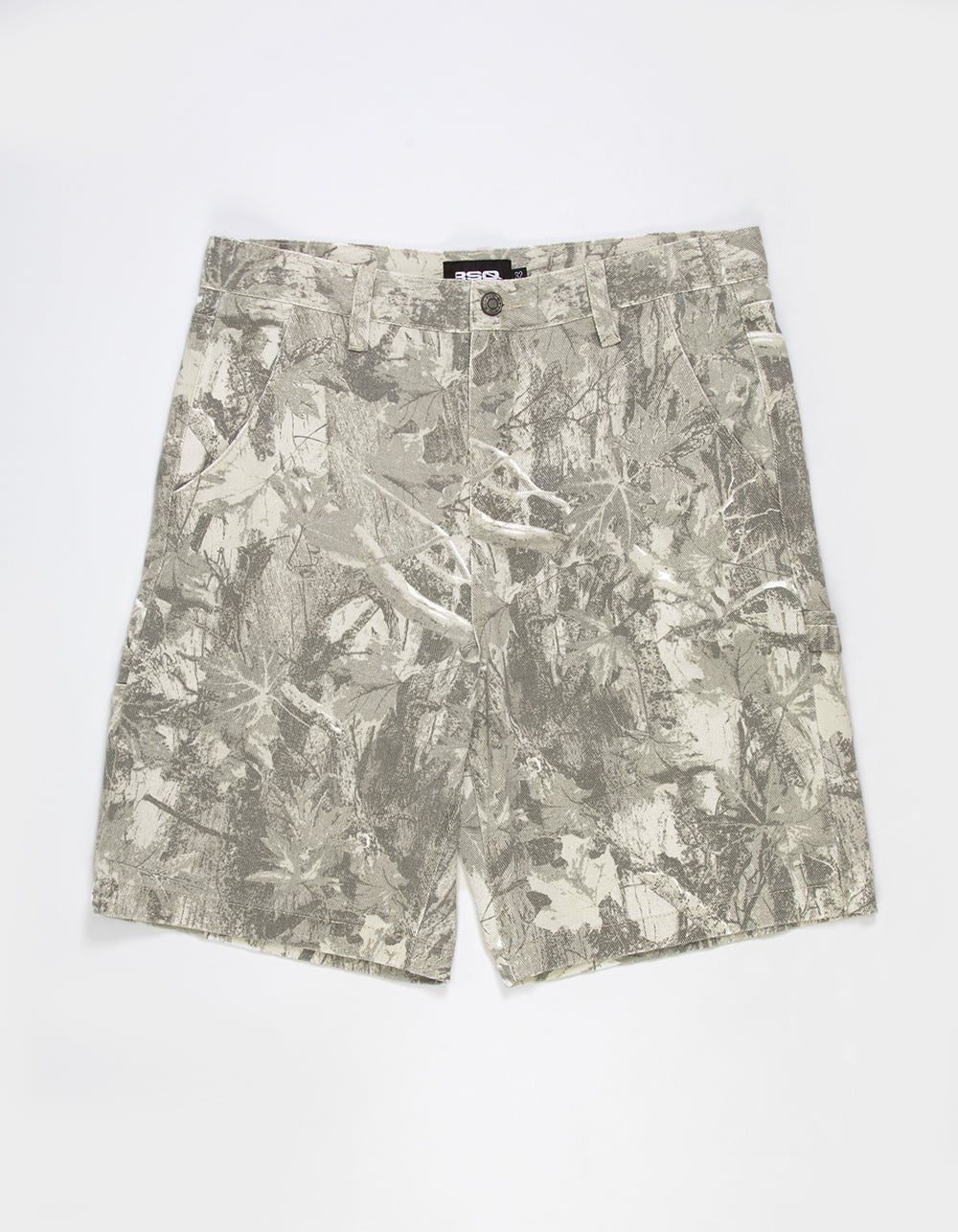 RSQ Mens Loose Twill Carpenter Shorts - LIGHT CAMO