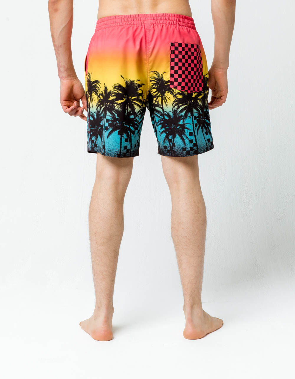 PUBLIC ACCESS Sunset Boulevard Mens Volley Shorts image number 4