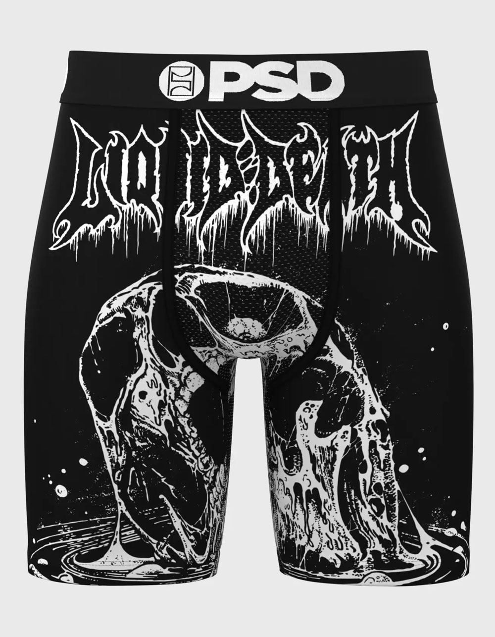 PSD x Liquid Death Deathpool Mens Boxer Briefs - BLACK COMBO