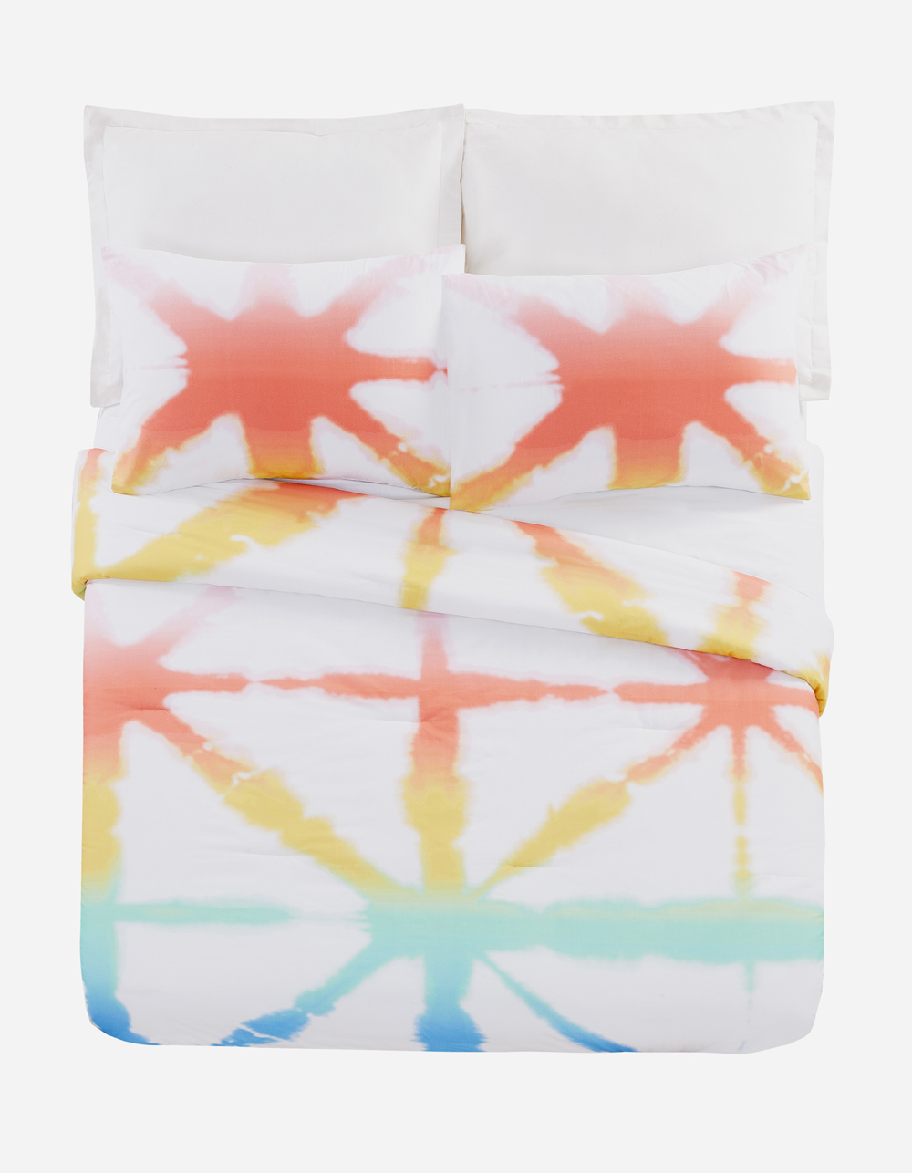 Rainbow Tie Dye Twin Comforter Set MULTI Tillys