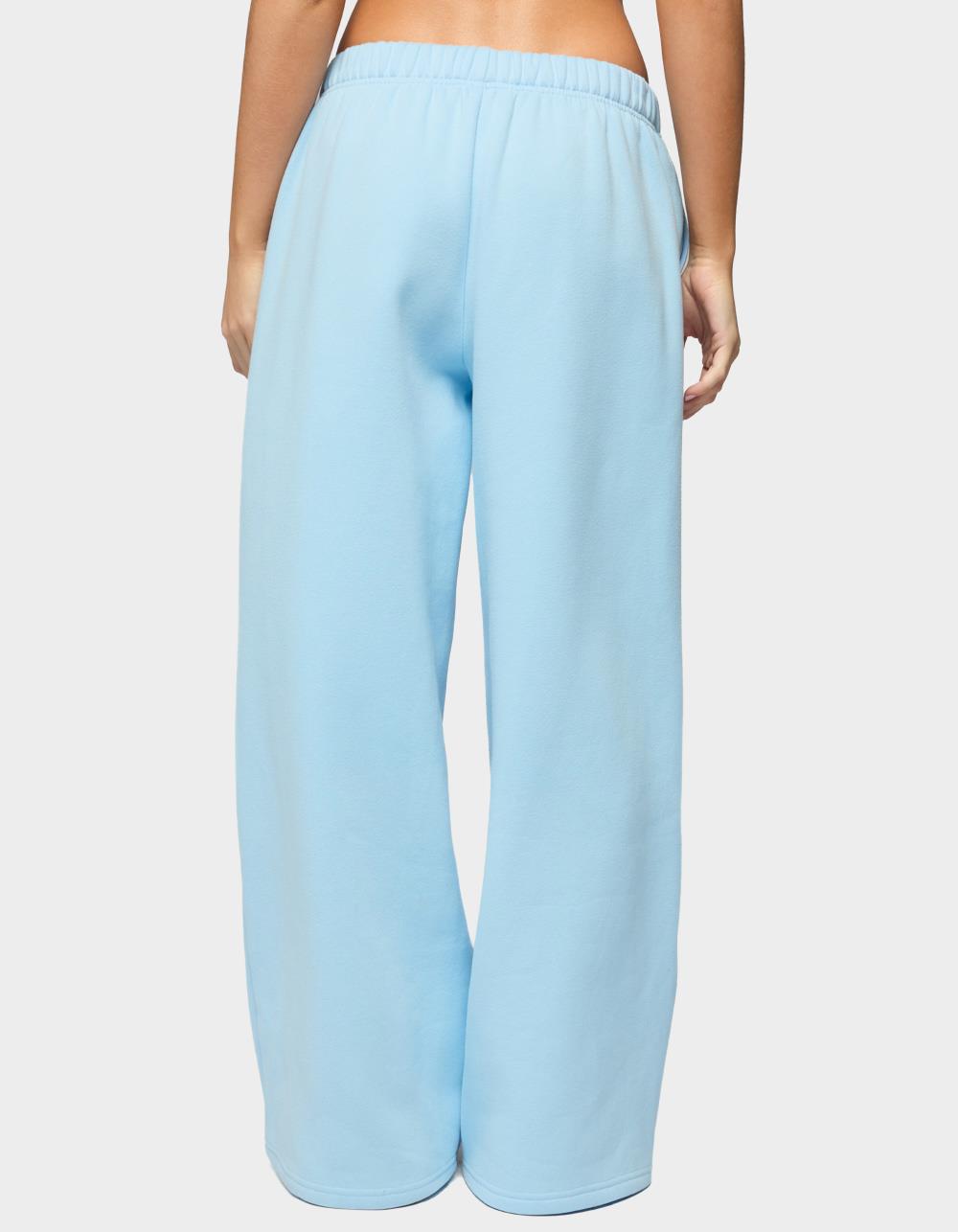 Edikted Pastel Edit Sweatpants - LIGHT BLUE
