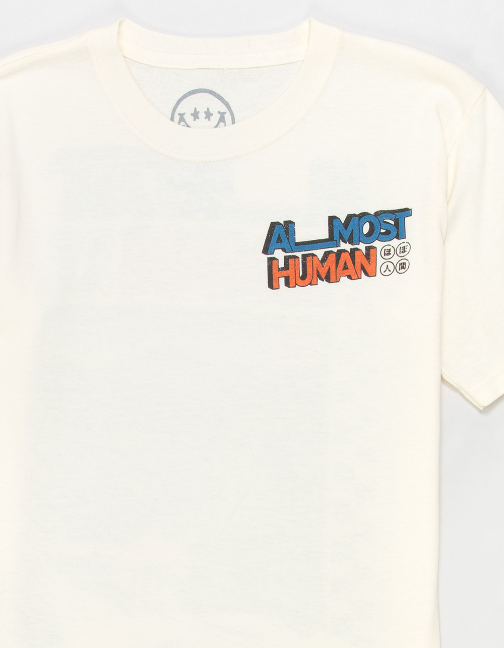 Almost HUMAN There Boys Tee - NATURAL