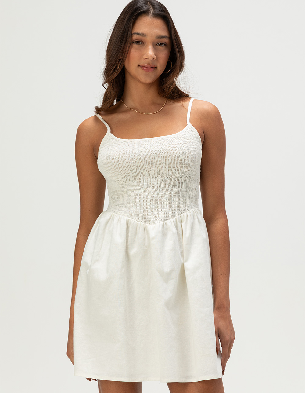 BILLABONG True Love Womens Mini Dress - OFF WHITE