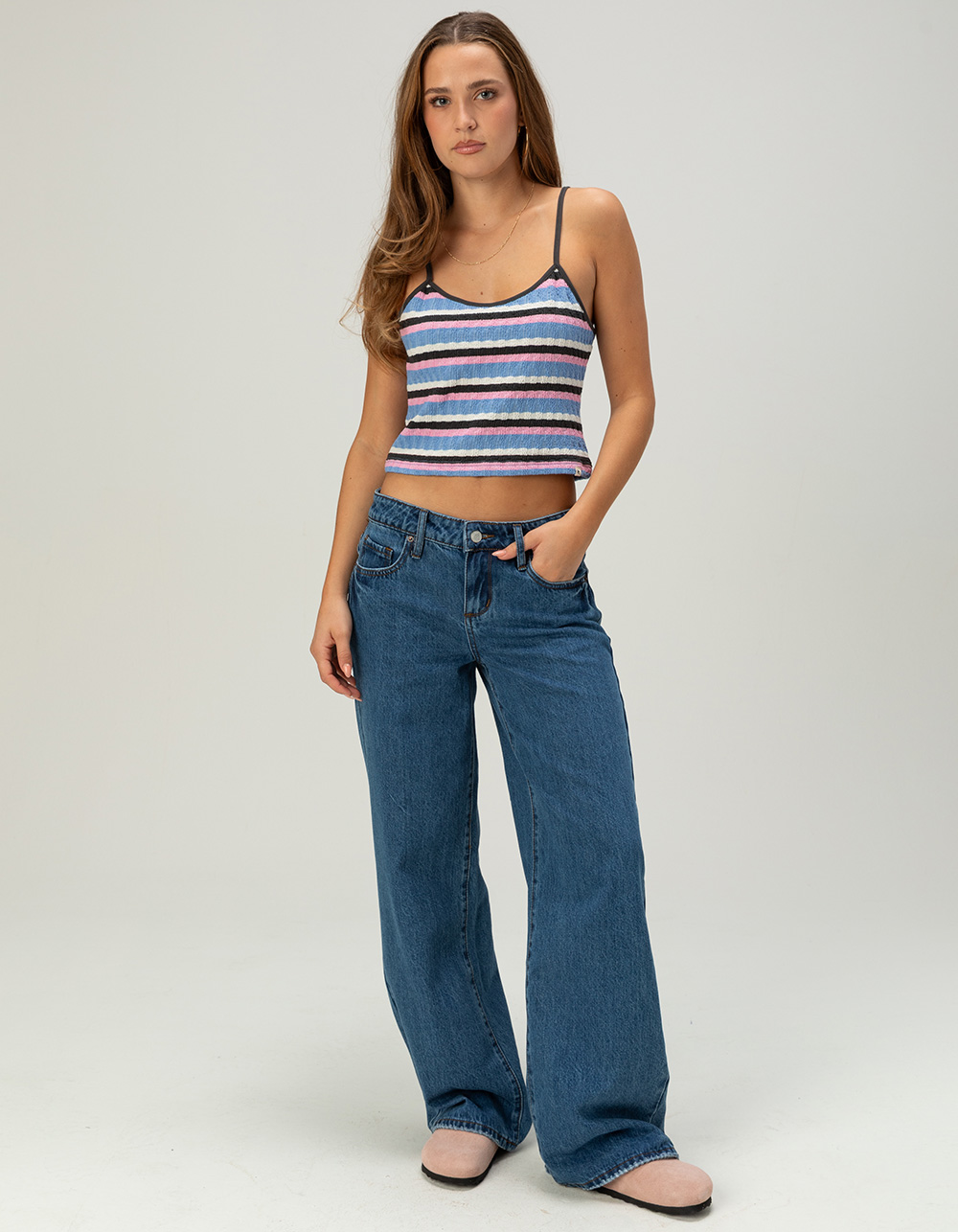 RIP CURL Bobby Stripe Womens Cami - MULTI