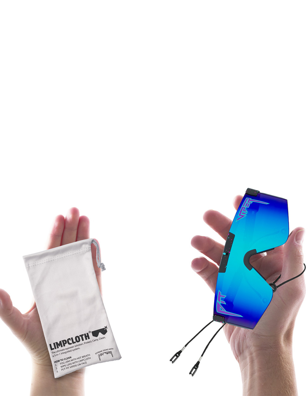 PIT VIPER The Midnight Original 2.0 Sunglasses - BLACK COMBO