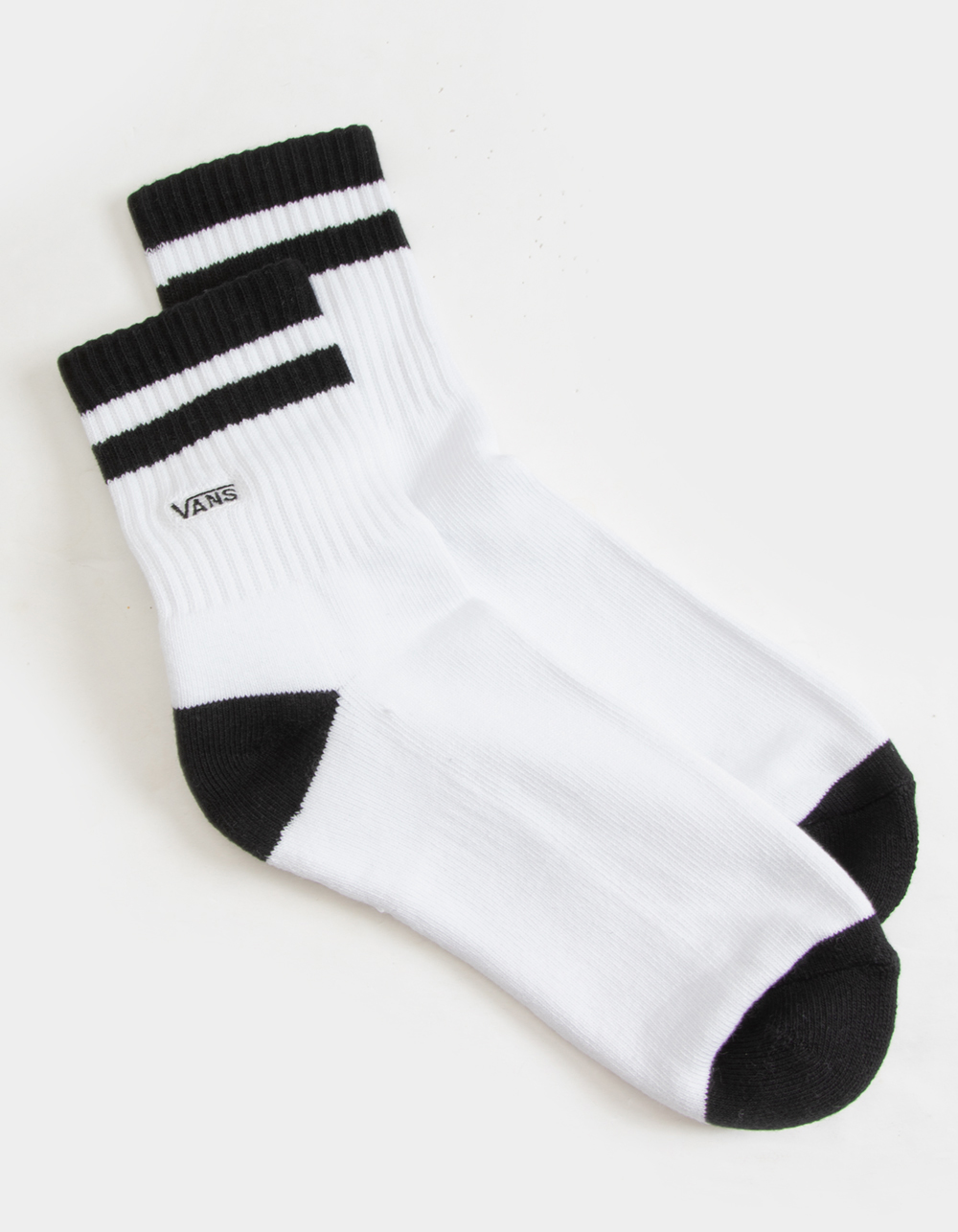 VANS Mens Half Crew Sock BLK/WHT Tillys