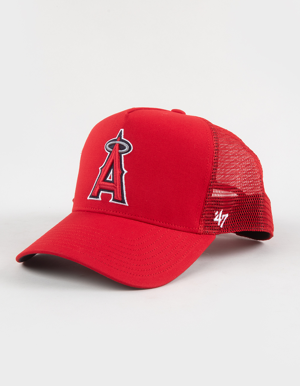 47 BRAND Los Angeles Angels Ballpark '47 Offside Trucker Hat - RED