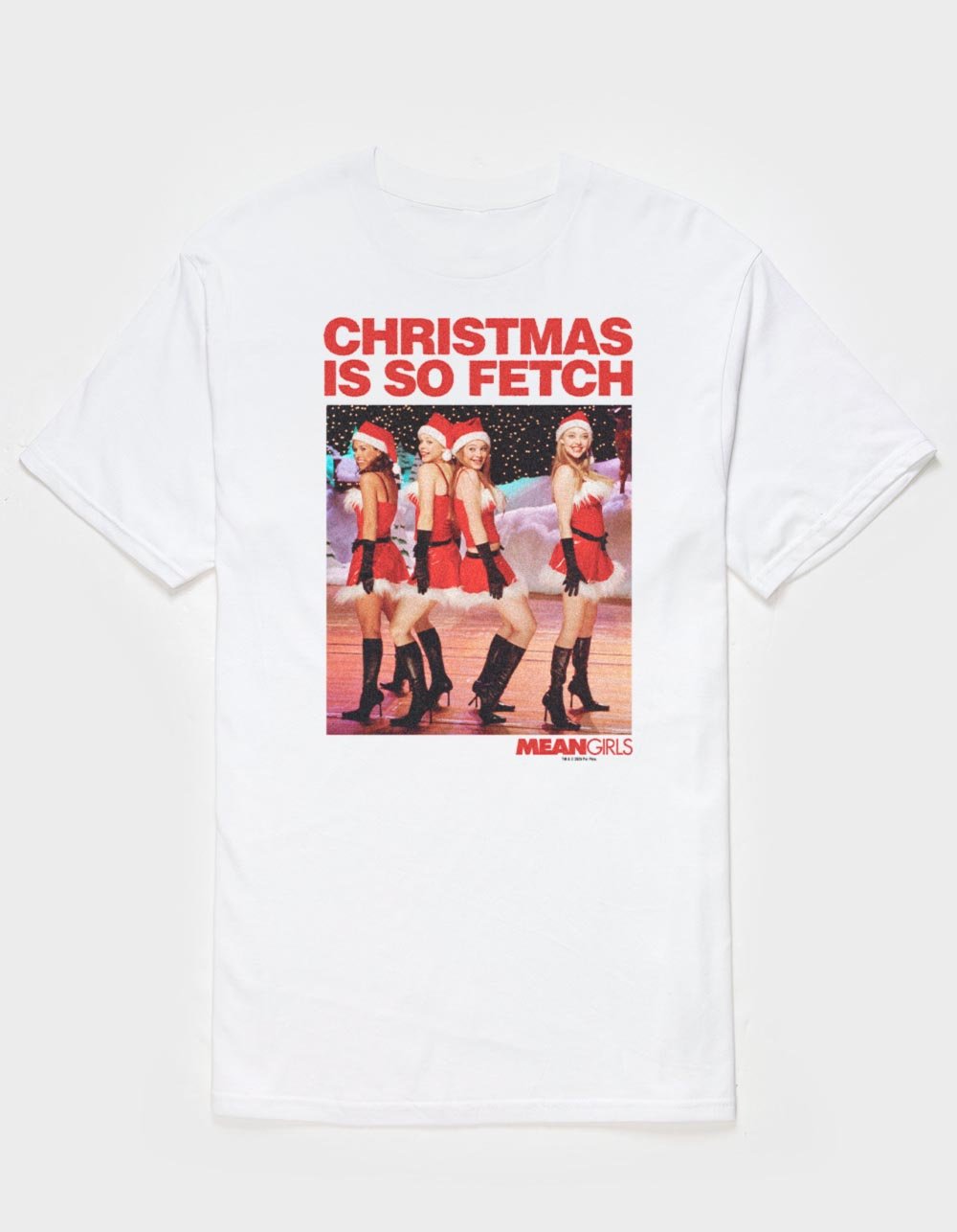 MEAN GIRLS Fetchmas Unisex Tee - WHITE