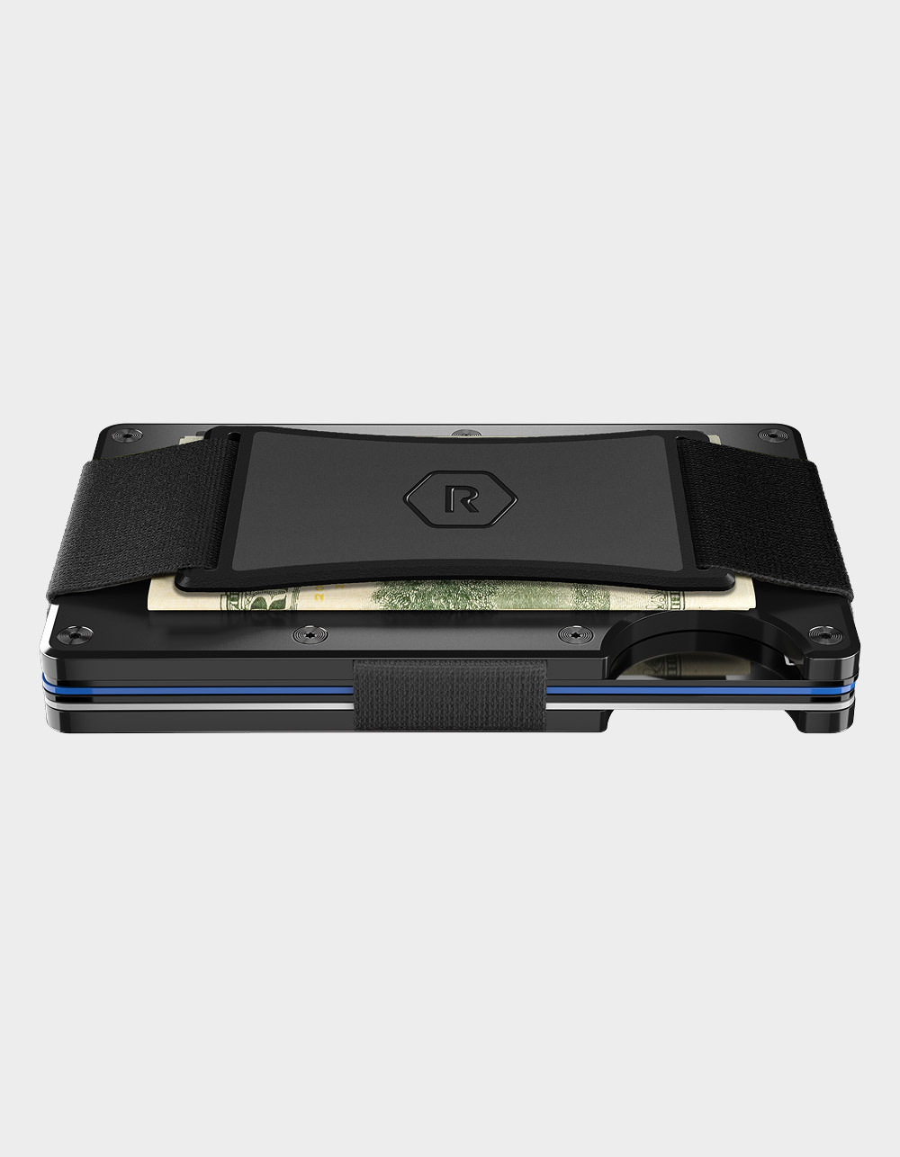 RIDGE WALLETS Royal Black Ridge 2.0 Wallet - BLACK