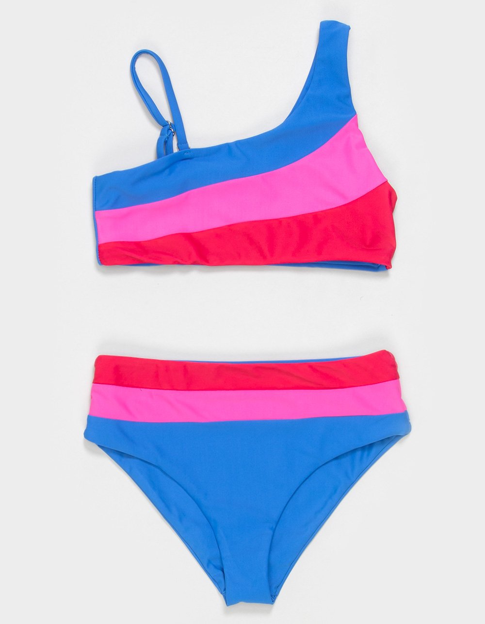 FEATHER 4 ARROW Rays Days Girls Bralette Bikini Set - BLUE COMBO