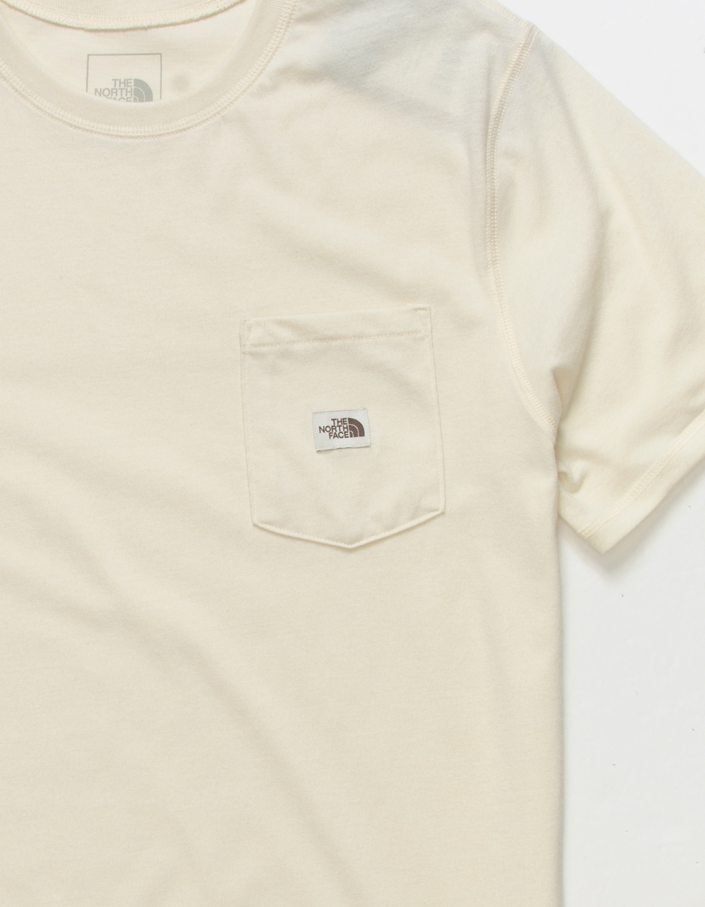 THE NORTH FACE Heritage Patch Mens Pocket Tee - OFF WHITE | Tillys