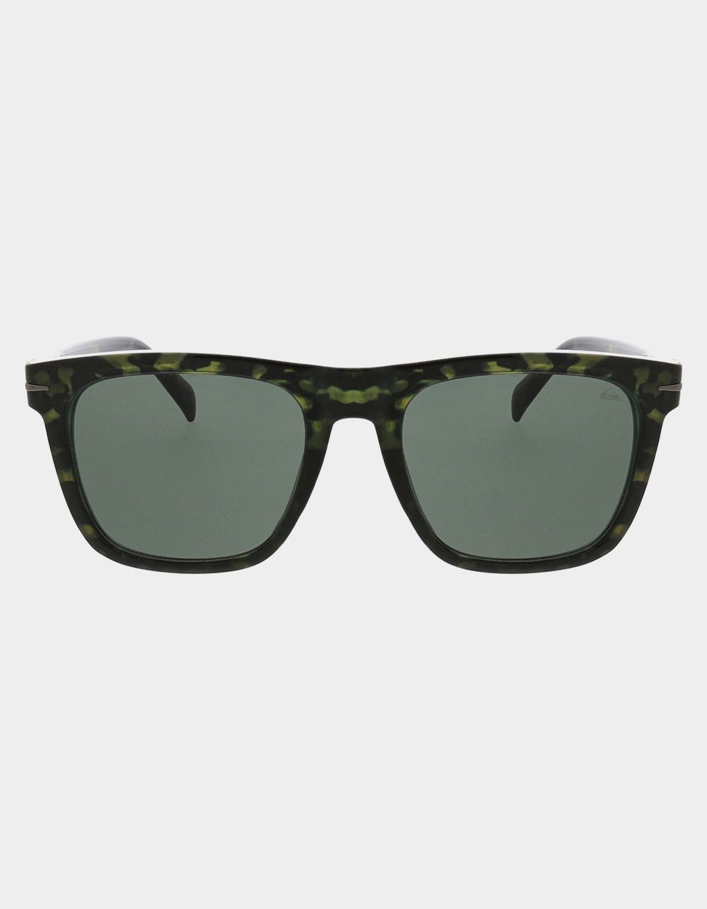 QUIKSILVER Flat-Top Square Sunglasses - DARK OLIVE