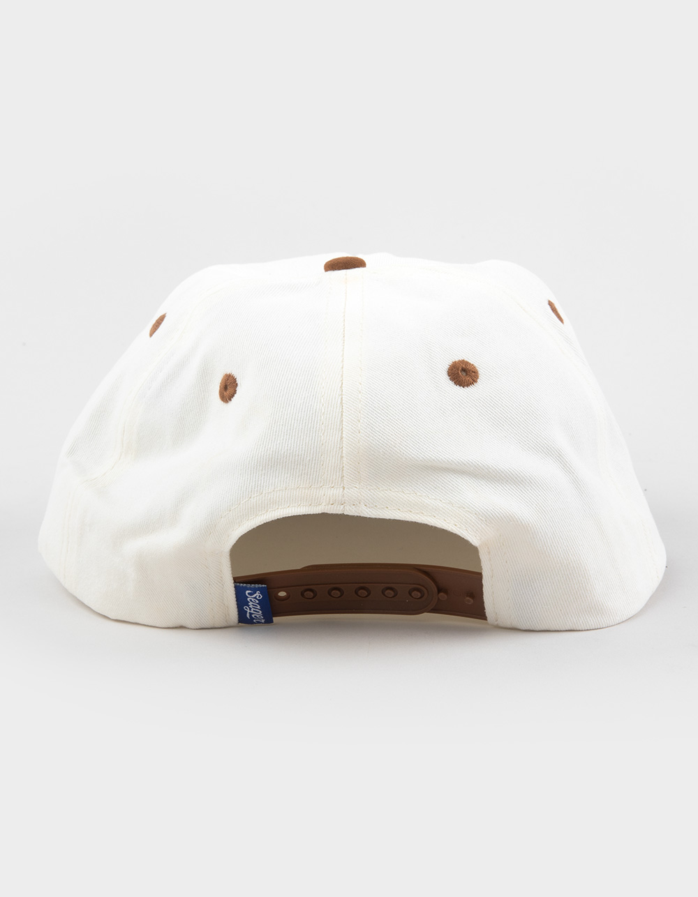 SEAGER Saloon Snapback Hat - Cream Combo