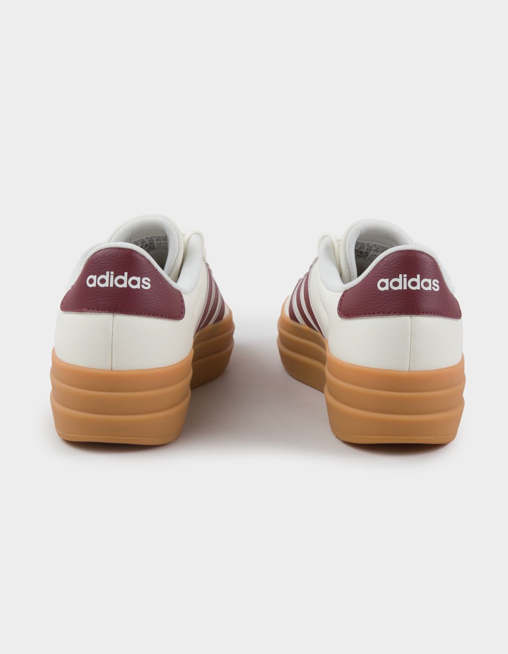 ADIDAS VL Court Bold Womens Platform Shoes - OFF WHITE