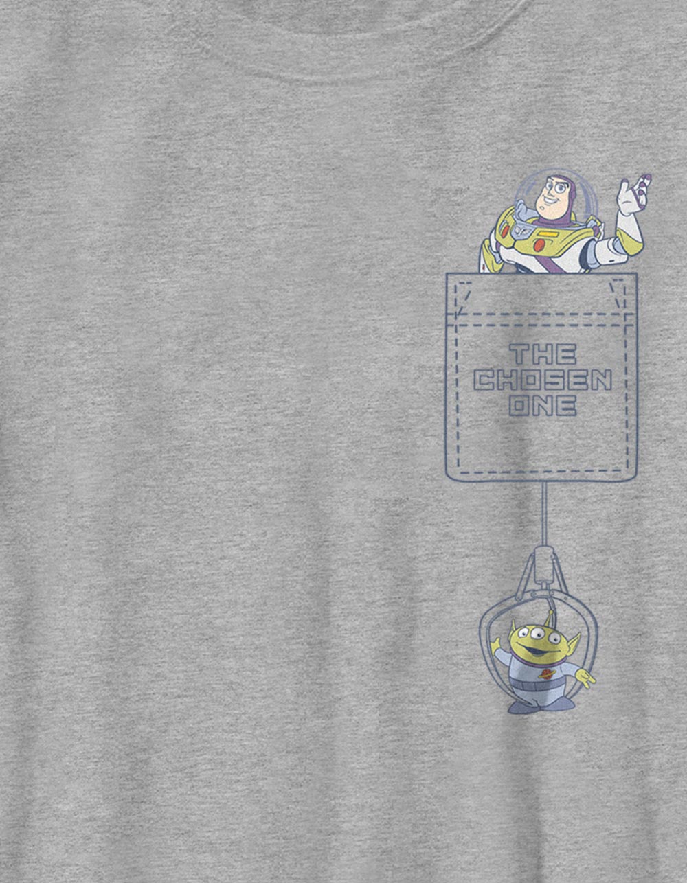 TOY STORY The Chosen One Unisex Kids Tee - HEATHER GRAY