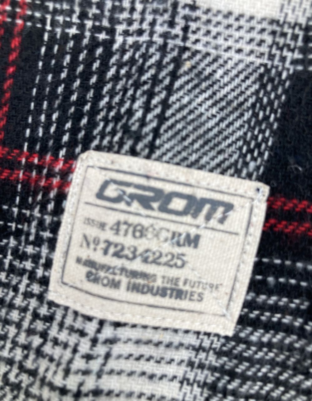 GROM Hombre Boys Flannel - CHARC