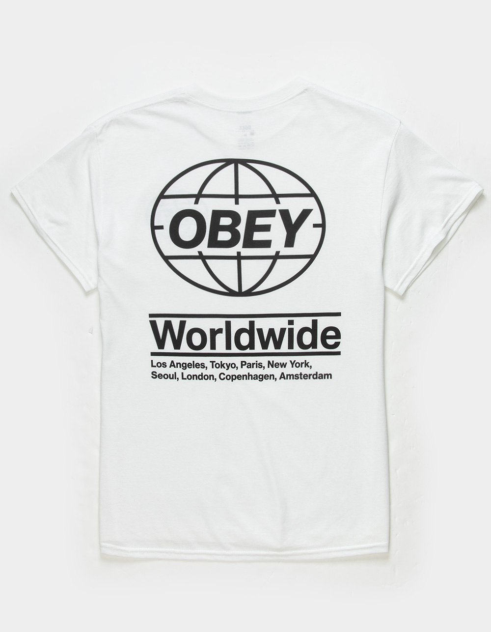 OBEY Linear Globe Mens Tee