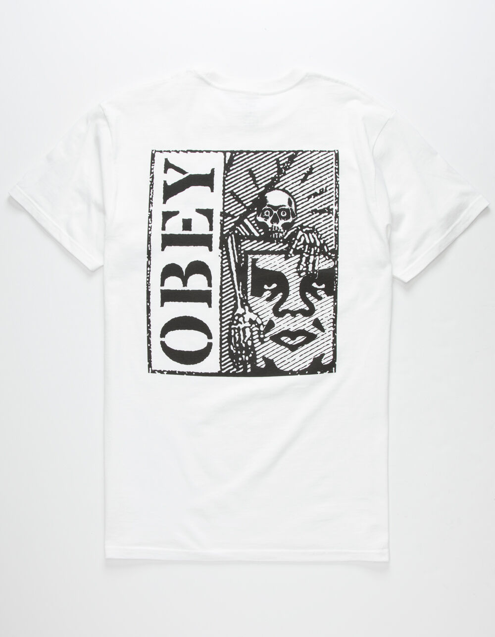 OBEY Skull Icon Mens T-Shirt - WHITE | Tillys