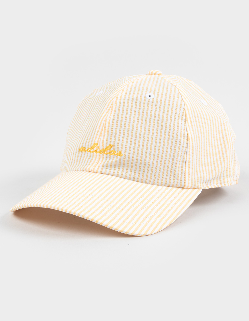ADIDAS Seersucker Womens Strapback Hat - YELLOW