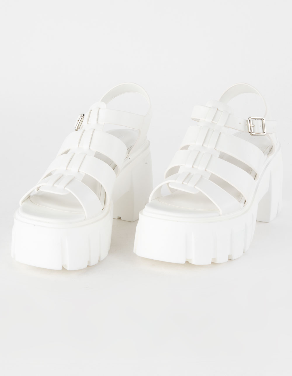 MADDEN GIRL Genesis Cage Platform Womens Sandals - WHITE | Tillys