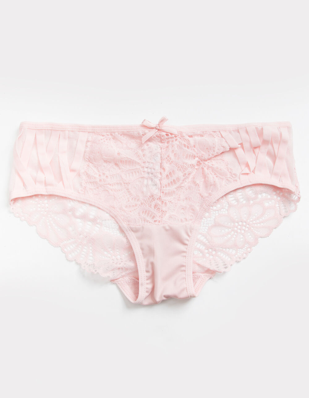 FULL TILT All Over Lace Light Pink Bikini Panties