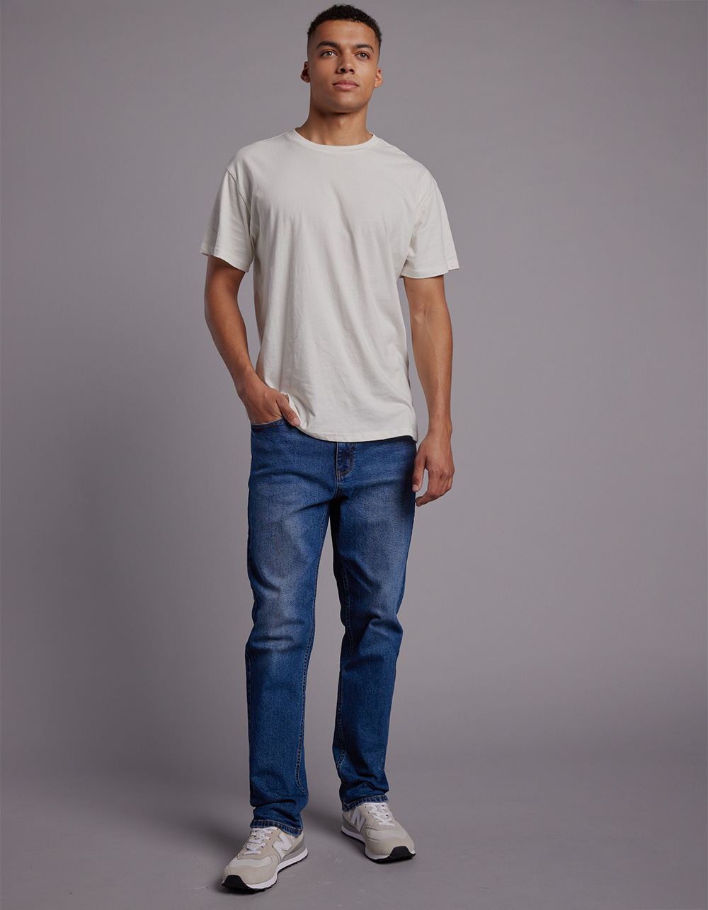 RSQ Mens Relaxed Taper Jeans - Dark Wash