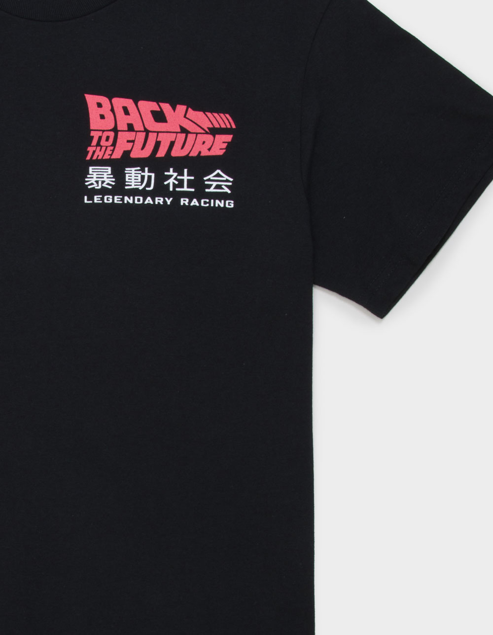 RIOT SOCIETY Back To The Future Boys Tee - BLACK