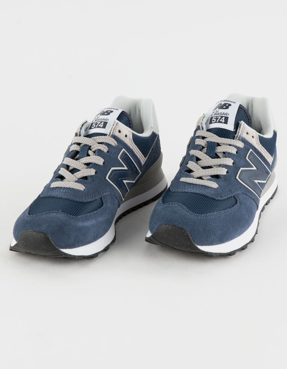 NEW BALANCE 574 Womens Shoes - NAVY/WHITE