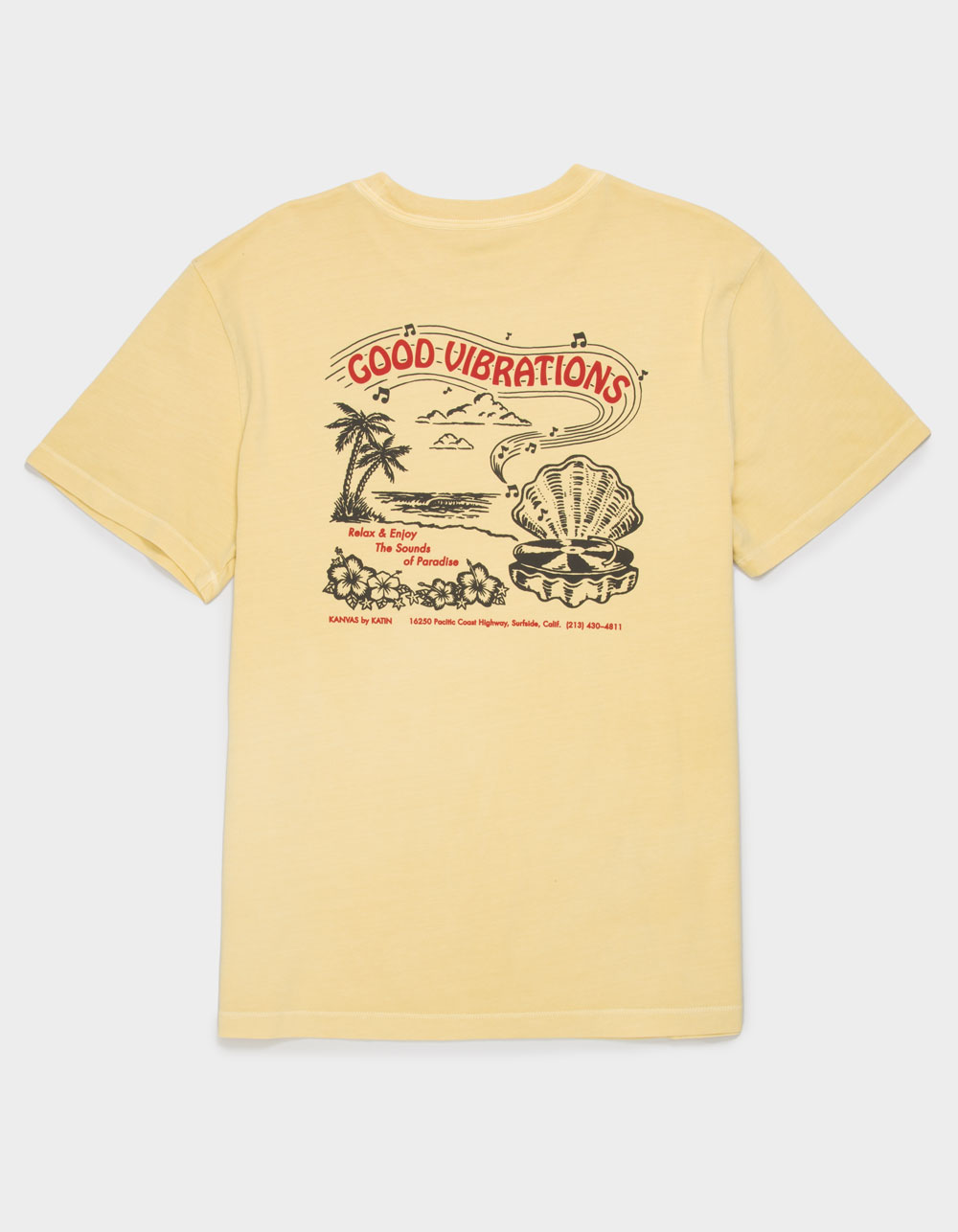 KATIN Vibrations Mens Tee - YELLOW