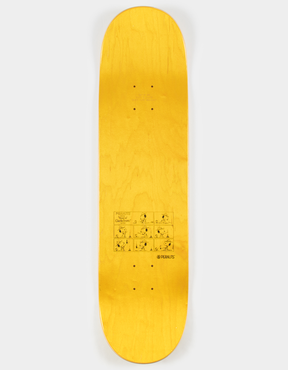 ELEMENT x Peanuts Woodstock x Madars 8.25" Skateboard Deck YELLOW