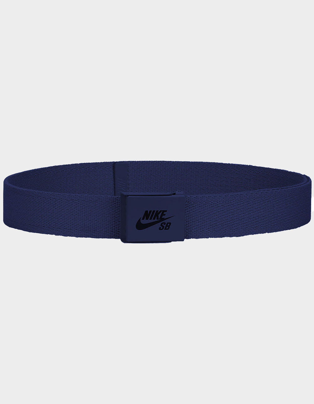 NIKE SB Solid Non-Stretch Mens Web Belt  - NAVY