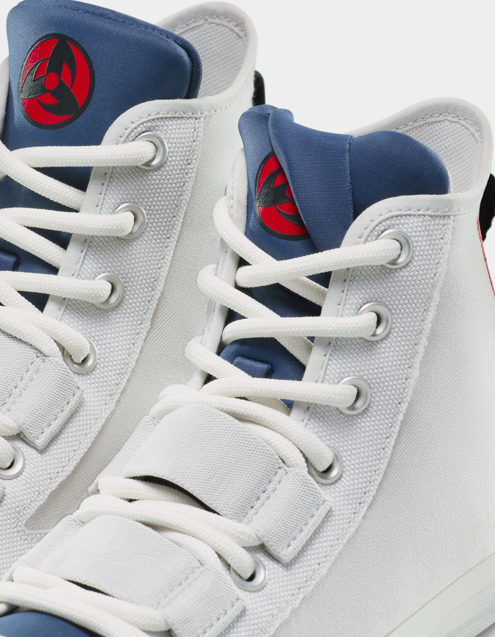 CONVERSE x Naruto Shippuden Kakashi Chuck Taylor All Star High Top Shoes - GRY/NVY