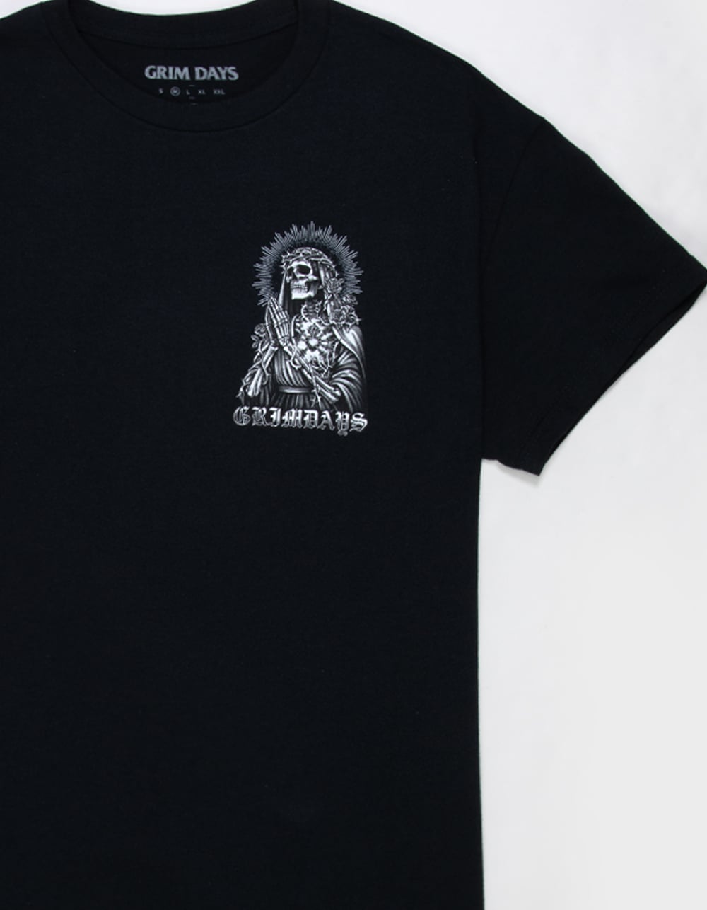 GRIM DAYS Saved Mens Tee - BLACK