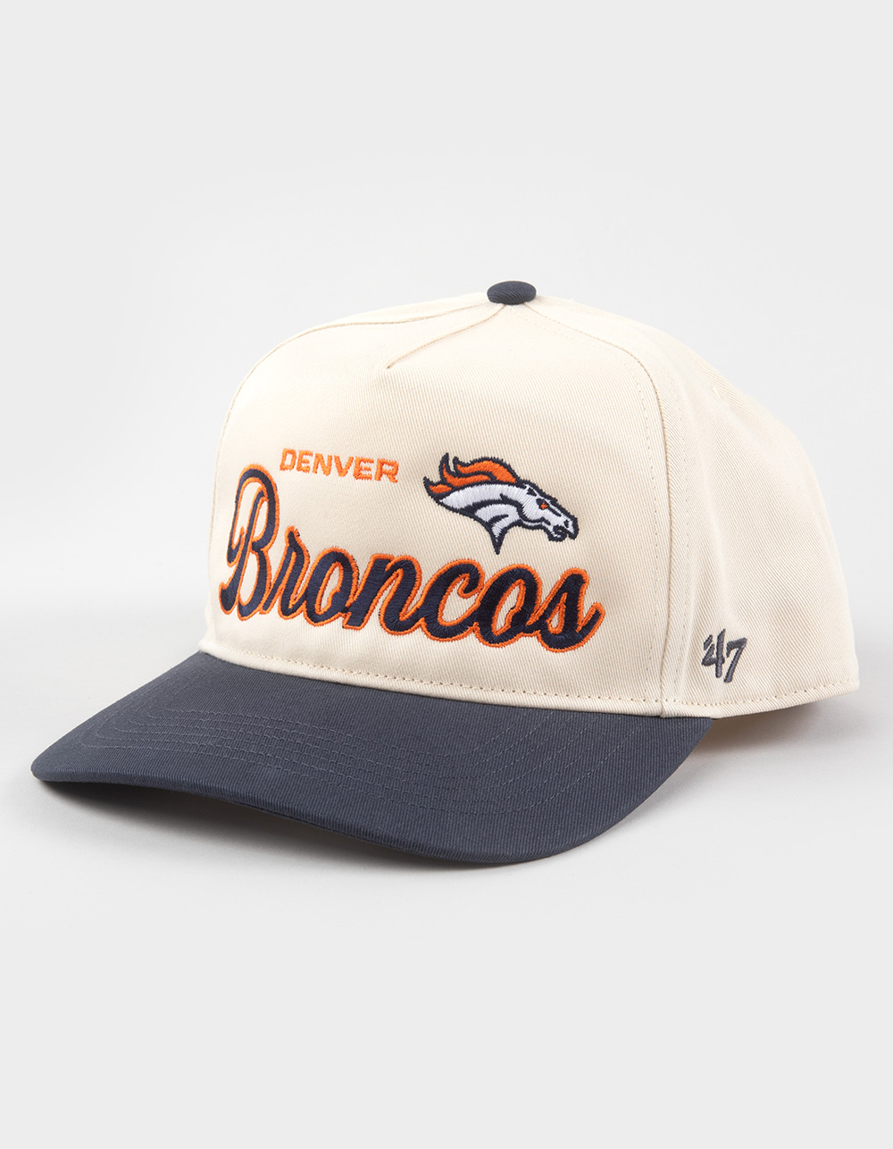 47 BRAND Denver Broncos Assemble '47 Hitch Snapback Hat - Cream Combo