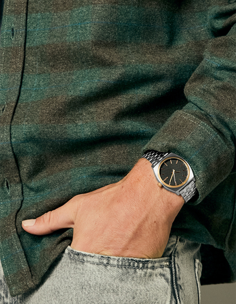 NIXON Time Teller Watch - SILVER