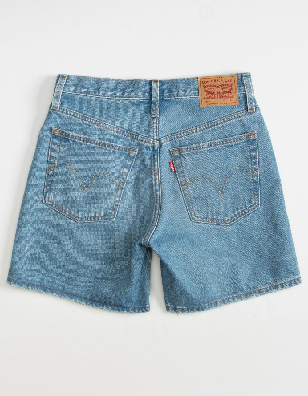 LEVI'S 501 Mid Thigh Womens Denim Shorts - Oxnard Mischief - MED BLAST |  Tillys