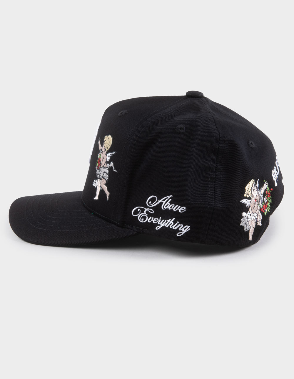 PRIMITIVE Triumph A-Frame Snapback Hat - BLACK