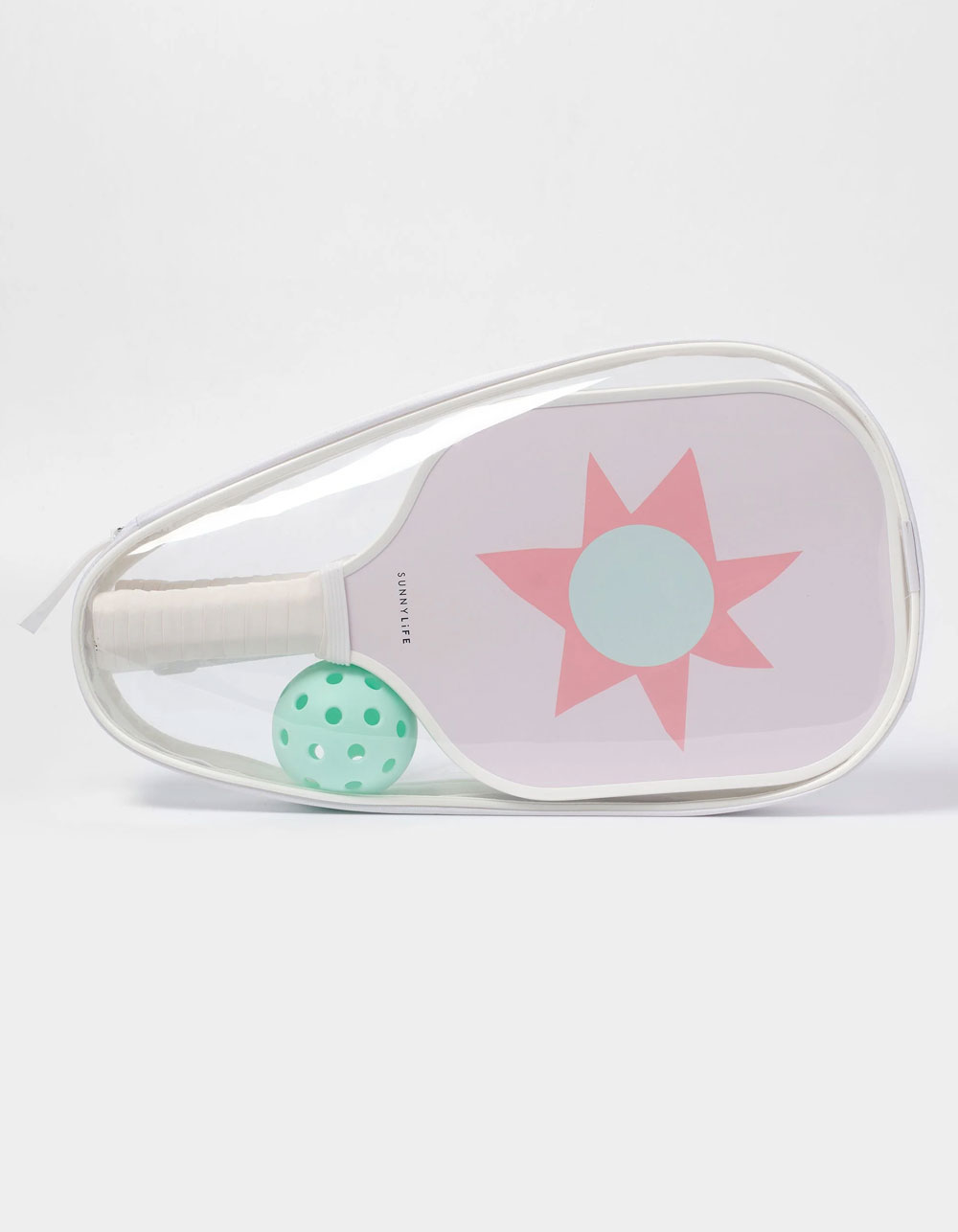 SUNNYLIFE Rio Sun Pickleball Set - PINK/AQUA