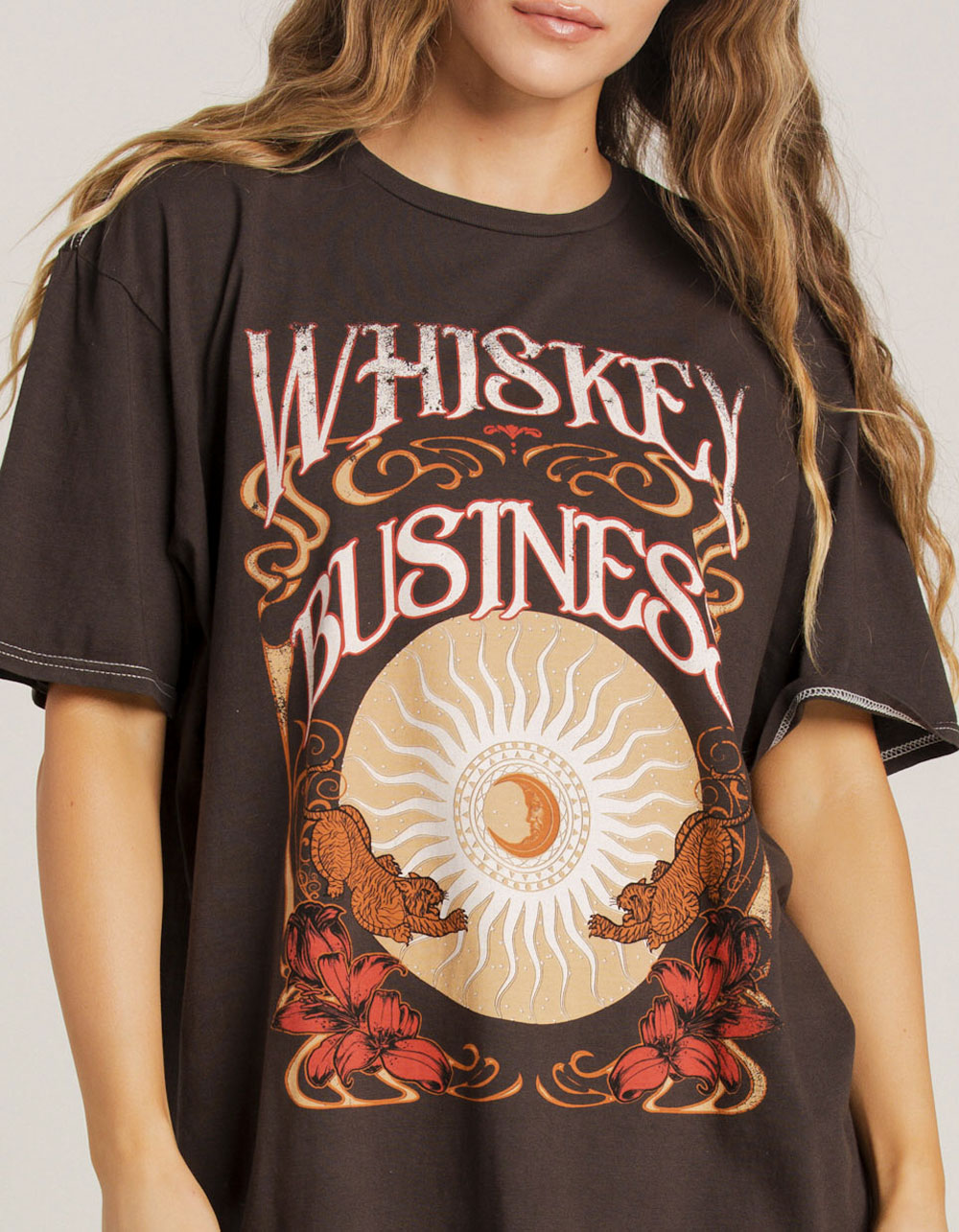 PROJECT SOCIAL T Whiskey Business Womens Tee BLACK Tillys