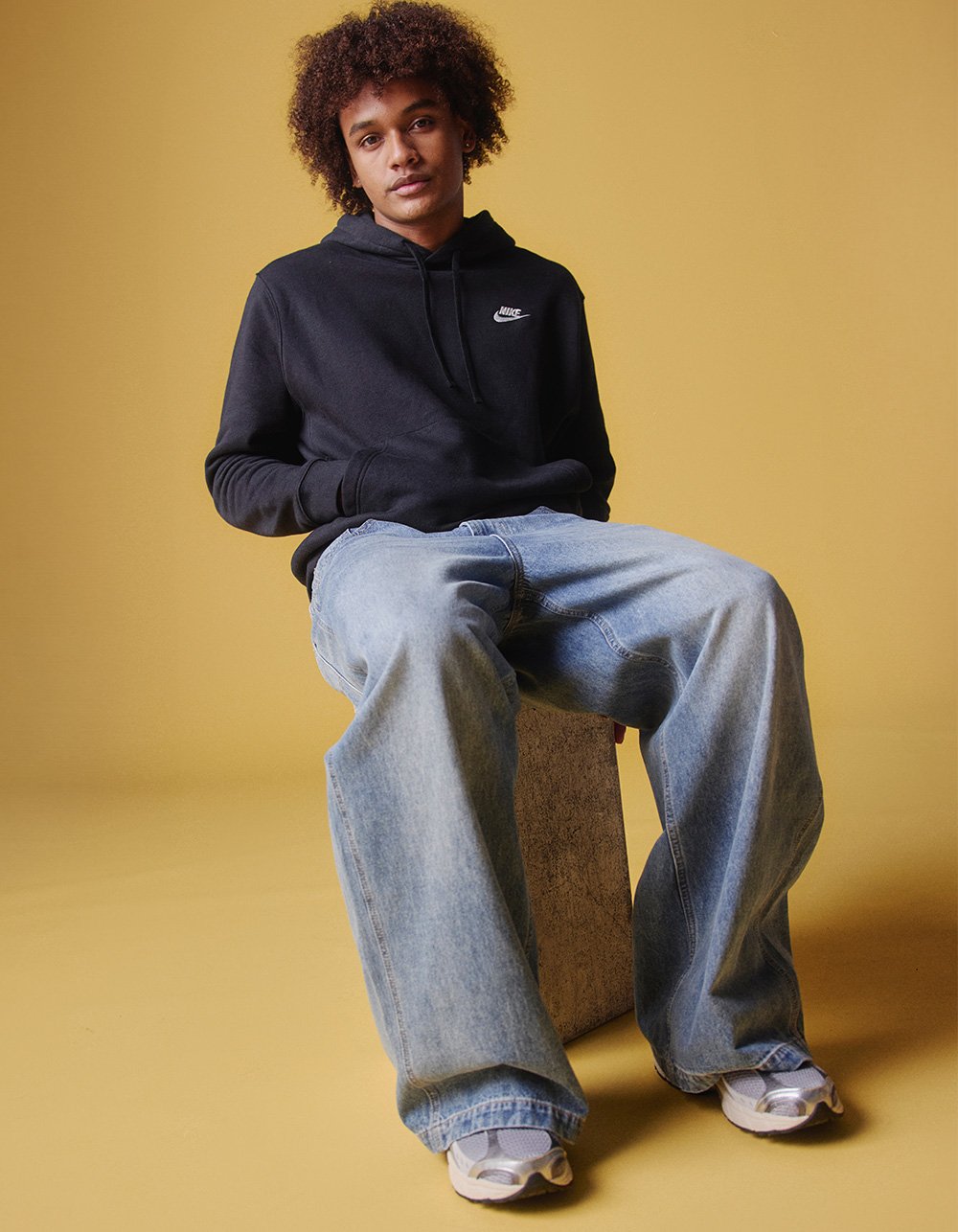 RSQ Mens Ultra Baggy Jeans - LIGHT INDIGO